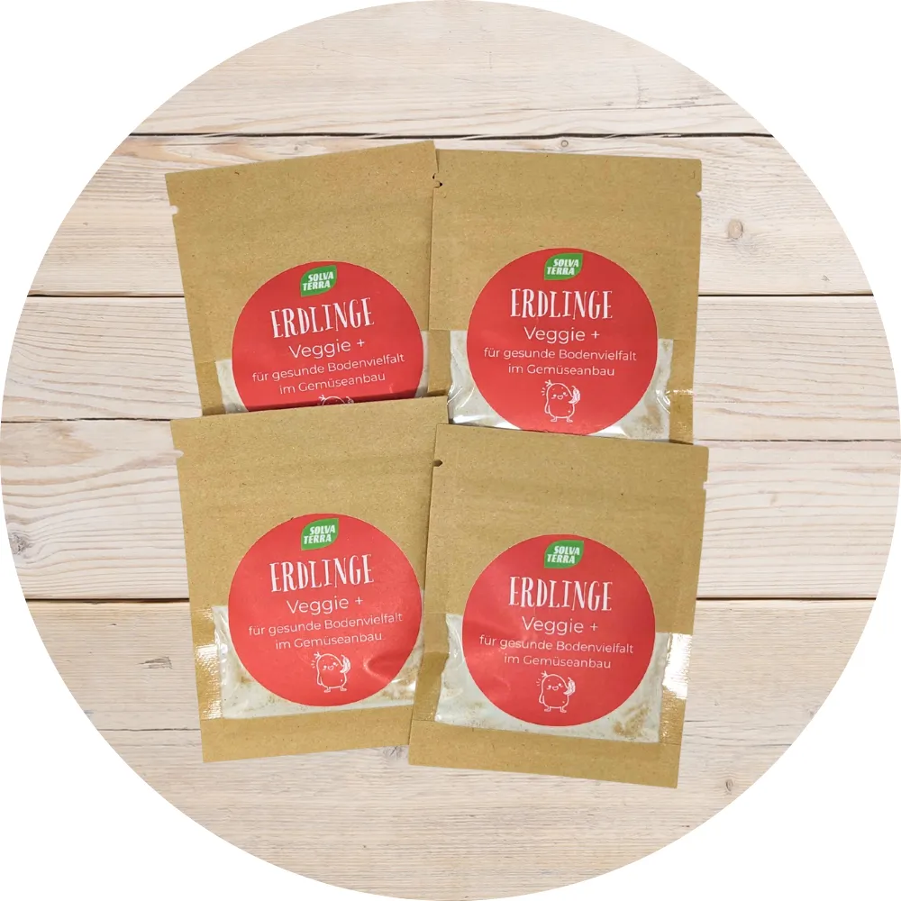Erdlinge Veggie + 4er-Pack