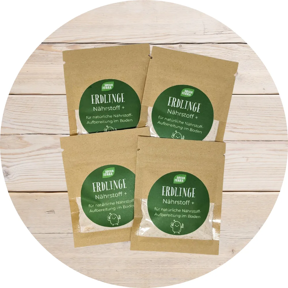 Erdlinge Nährstoff + 4er Pack